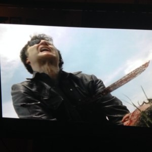 Enter Michonne, saving Rick and finally getting to kill the Gov's ass