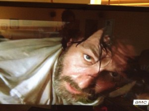 I love this look on his face as he watches the dude fade out