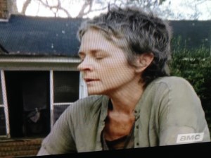 Carol is processing the wack attack...this is way more than teenage hormones at play...this is full-on crayzee!