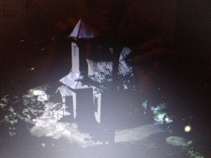 Apparently, this shot of Father Gabriel's church is taken directly from the comic.