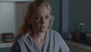 Beth replies that she remembers fighting off a walker, then everything went black,