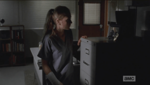 It would have been awesome if this scene showed Beth finding Dawn's secret porno stash.