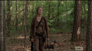 Carol in the woods