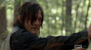 Daryl sees Carol 1