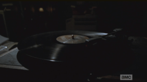 doc edwards listens to some vinyl