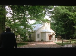 Gabriel's church, which was built on from scratch on the WD set