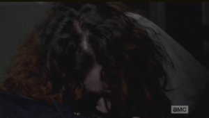 ...especially when Gorman falls into Joan Walker's path...