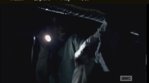 When Noah is attacked by another walker...