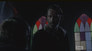 Rick In Charge is not amused, says one word.