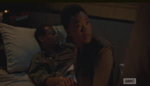 When Tyrese tries to counsel forgiveness, and letting go, Sasha whirls on her brother.