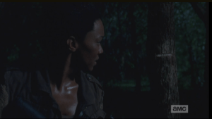 sasha sees the mark