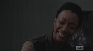 sasha smiles for bob