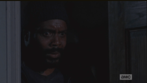 Tyrese, Glenn, Tara, and Maggie watch the brutal massacre in horror.