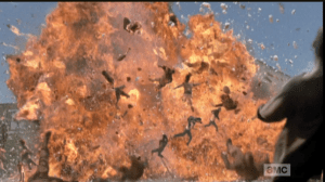 walkers go boom