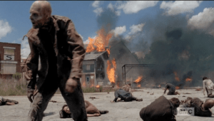 walkers gonna party at terminus