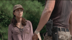 abraham gets scary on rosita 2