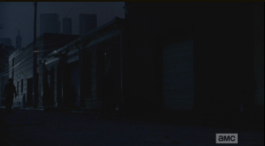 ...as the street begins to fill with a swarm of ATL Walkers of the Night.