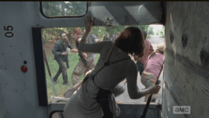 Maggie ain't skeerd.