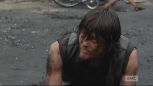 Daryl knows that look...says No Smash, Smash bad, Rick Smash!