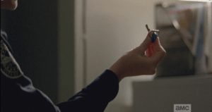 So, Dawn Lerner tells Beth that she, Beth, is going to save that woman's life, handing Beth the key to the drug locker, telling Beth that she doesn't even trust Doc Edwards with it.