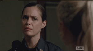 Looking at Beth, Dawn tells the male cop to turn off the machines...if the woman pulls through, fine. As the cop looks significantly at Beth, then leaves to do as she says, Dawn Lerner tells Beth,