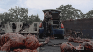 A little later, after Tyrese and Sasha share a brother/sister moment among the Napalm Walkers...
