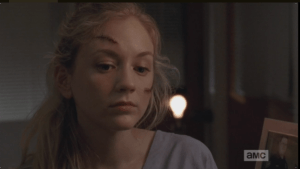 Beth looks down, digesting this new piece of information...seems like Dawn took out Hanson at some point to take control of the hospital.