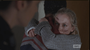 Beth looks at Dawn with pure hatred.