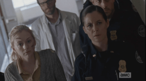 Dawn immediately asks where Lamson is.