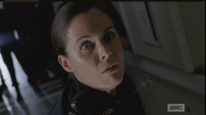 Dawn Lerner shakes her head in disbelief, and fright, mouths that she didn't mean to...