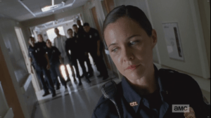 Dawn glances back at her officers, afraid to look like she is losing face in this deal...