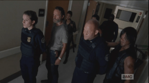 Shepherd says, a little too quickly, that