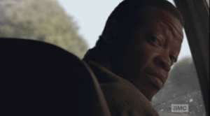 Bob turns to look at Tyreese. 