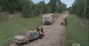 A ways down the road, however...broken down again.