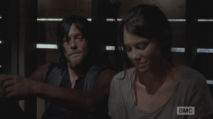 Looking over at Maggie, Daryl adds,