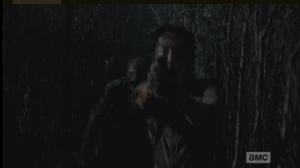 Oh, no, Glenn, look out behind you!