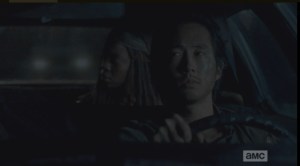 As Glenn listens, and waits, for Aaron to answer...