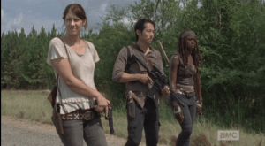 Looking away, Maggie agrees,
