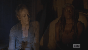 Michonne speaks up.