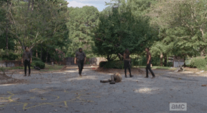 noah collapses in grief