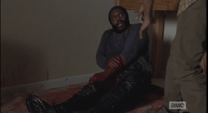 noah tells tyreese to stay put, hell get them