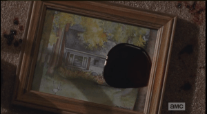 picture framed house and final blood