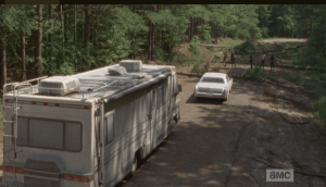 rv and car