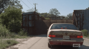 they pull up to the gates