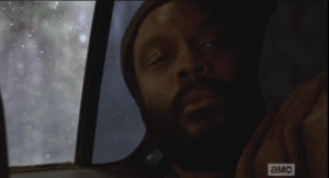 So, Tyreese lets go.