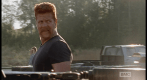 Abrahmam asks another guy if Tobin really thinks the job will take four weeks. The guy shrugs, says that last time, the job took twice that. Abraham's look says, 'Not on my watch, it wouldn't.'
