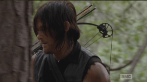Aaron tells Daryl that they are both viewed as outsiders by the residents of Alexandria. Aaron says that he and Eric, being gay, have had to endure countless well-meaning but highly ignorant remarks from otherwise nice people.