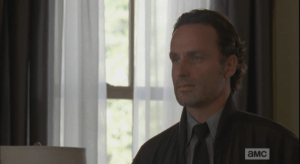 Meanwhile, Deanna is outlining Rick and Michonne's duties as co-constables.