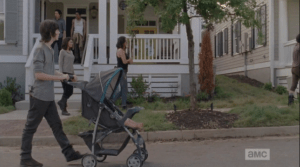 gang takes a neighborhood walk