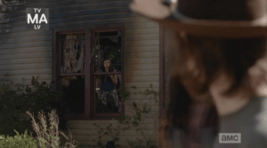 girl in the window
